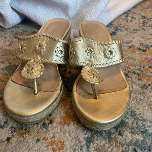 Size 7 Jack Roger Wedge Sandals